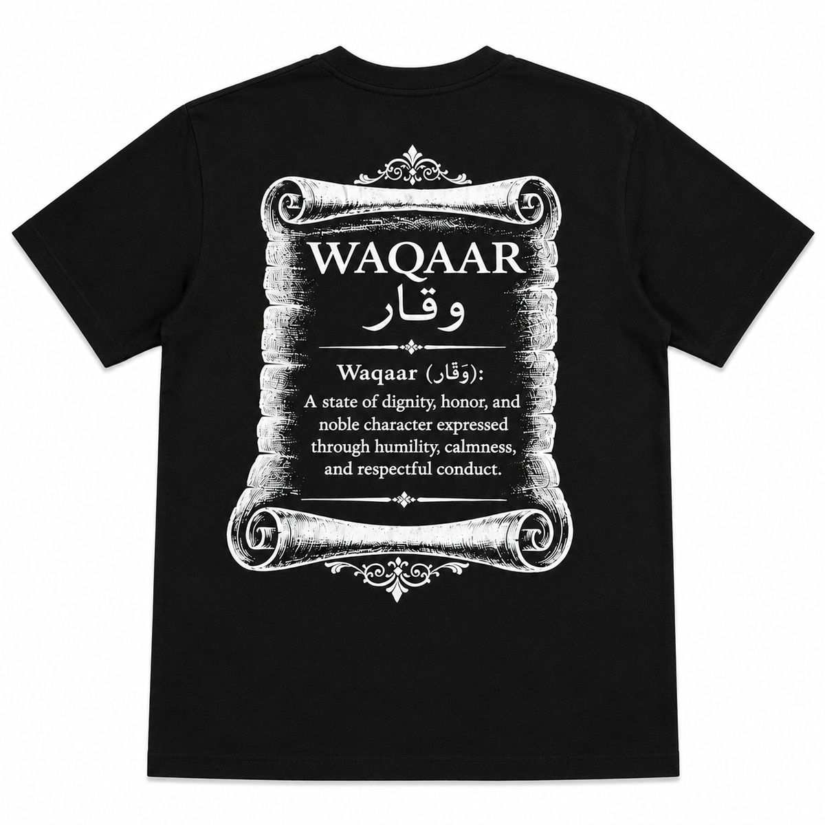 Waqaar Definition Scroll Tee