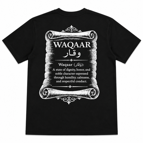 Waqaar Definition Scroll Tee