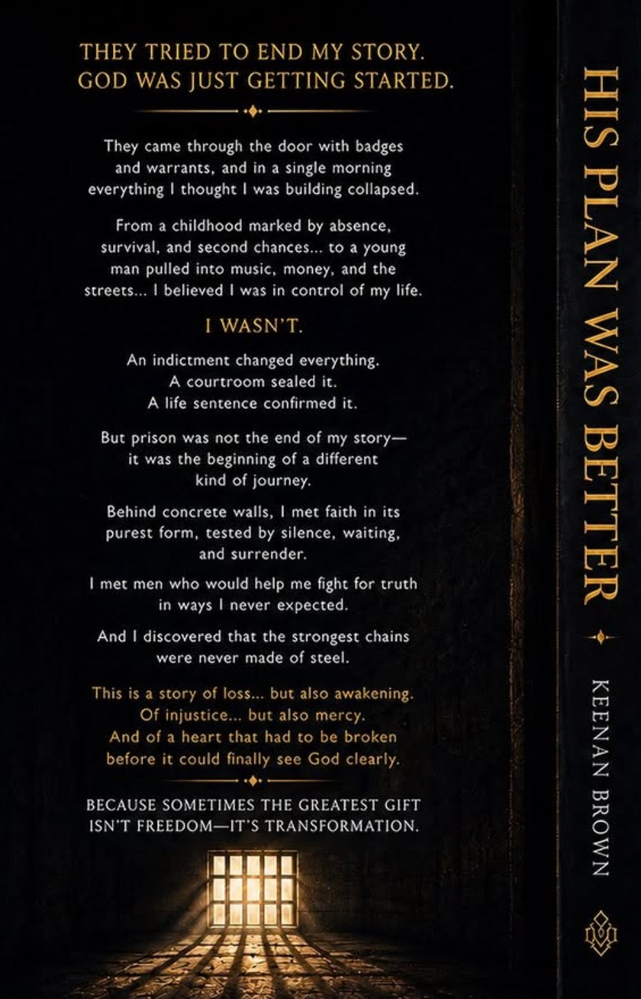 His Plan Was Better — signed Author Edition
